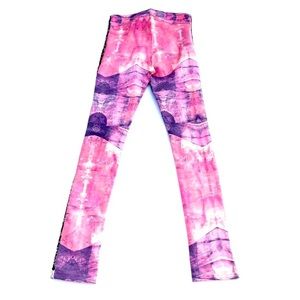 One Teaspoon Highwaisted Zip Up Stretch Leggings